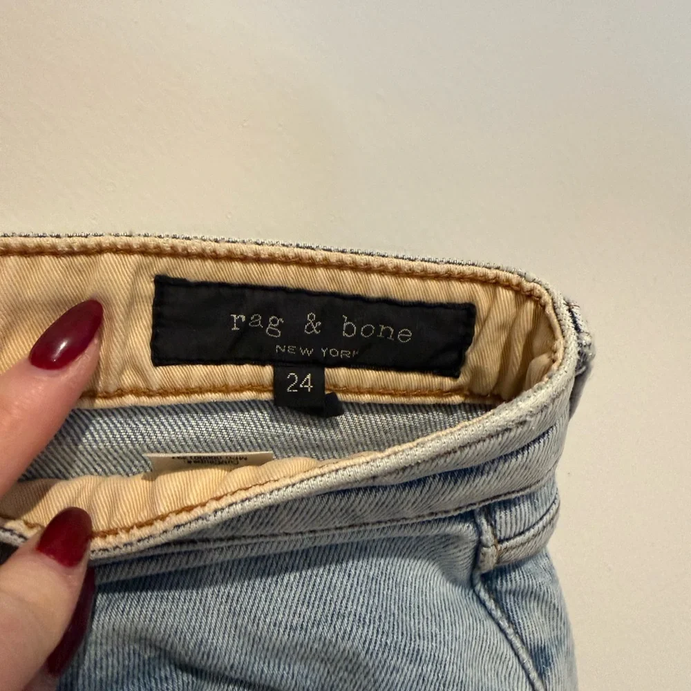 Rag & Bone high rise straight jeans - Picture 6 of 6